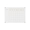 Martha Stewart Grayson Acrylic Wall Calendar w/Notes w/Dry Erase Marker and Mntng Hrdwr, 24in. x 18in., w/Gld Prnt BR-AC-4560-GD-CLRGLD-MS - alternate 8